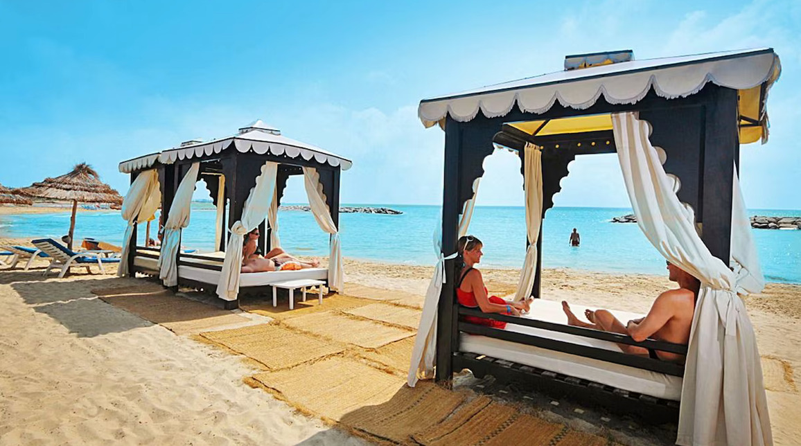 Gazebo esclusivi in spiaggia