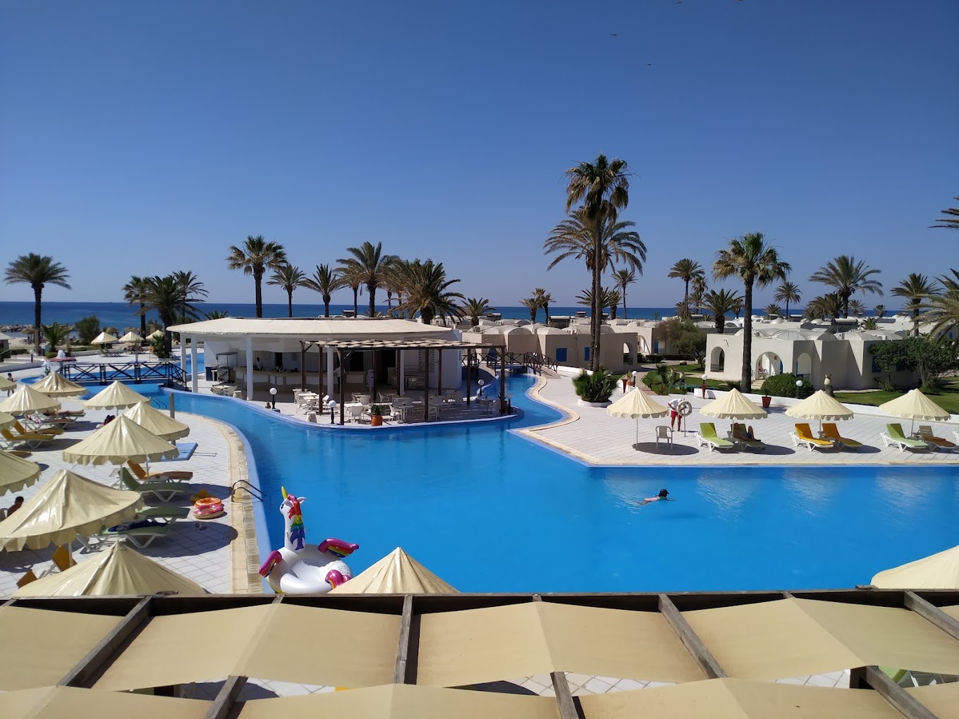 Piscina del resort